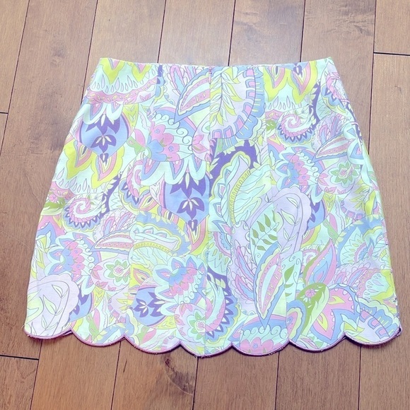 Colorful Patterned Women's Skirt - Picture 3 of 8